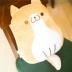 歪 瓜 sản xuất vòng Nhỏ Chai biểu hiện gói phim hoạt hình anime plush gối đệm ném con chó con búp bê hoạt hình xung quanh các hình sticker dễ thương Carton / Hoạt hình liên quan