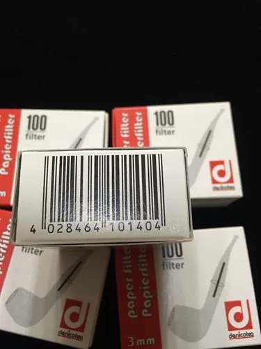 Немецкая Денникота Деникотая 3 мм гладкий боевой элемент 3 мм бумажный фильтр 100