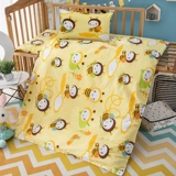 Демисезонное одеяло для детского сада, детский хлопковый комплект, 3 предмета