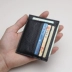 Lớp đầu tiên của người đàn ông da mini siêu mỏng da gói thẻ nhỏ nữ đa thẻ chủ thẻ tín dụng thẻ set coin purse coin