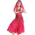 Trẻ em Ấn Độ trang phục khiêu vũ Cô gái múa bụng trẻ em Trang phục khiêu vũ Tân Cương Quần áo khiêu vũ quốc gia quần áo biểu diễn quần áo - Trang phục Trang phục