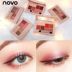 Mỹ phẩm trang điểm NOVO Silky Six-Color Eyeshadow Người mới bắt đầu Beauty Pearlescent Matte Eyeshadow Palette - Bóng mắt phấn mắt focallure Bóng mắt