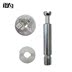 Tấm nội thất vít ba trong một kết nối mảnh tủ giường fastener lắp ráp phụ kiện hạt lập dị 20 bộ - Chốt Chốt