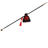 Джи Сяолан Сухой дымовой сумка Сумка традиционная старая в стиле дымовая сумка ручной работы плюс стержень с длинным дымом стержень 73 см.