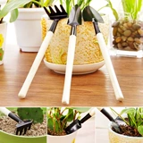 Домохозяйство 3 части много -функциональных инструментов для садоводства лопатка грабли