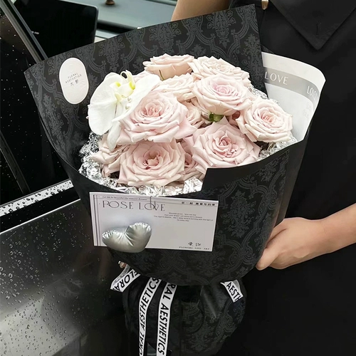 Big Brand G Family Retro Paper Big Brand Paper чернила зеленый цветочный букет Упаковка бумага цветочный художник подарок бумага цветочная бумага