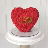 Интернет -знаменитость Love Dutyfort Cake Decort Rose Heart -Capera Stent Puil Puil Pulcaking Plug -in Dornmants