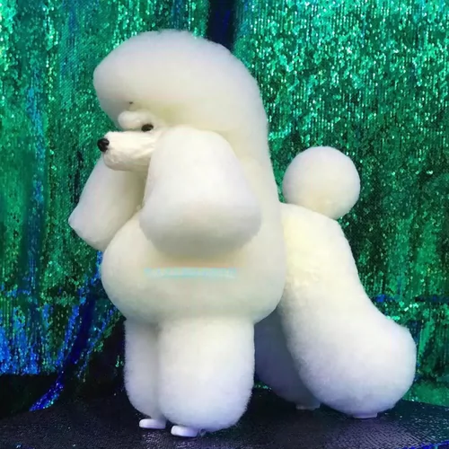 Rui Pet Pet Cosmetic упражнение Teddy VIP -модель поддельная модель поддельная собака псевдо -голодные фальшивые волосы