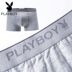 Playboy Nam Đồ Lót Nam Boxer Quần Cotton 100% Cotton Cotton Thanh Niên Triều Breathable Boxer Head quần lót nam cho người cao tuổi Nam giới