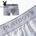 Playboy Nam Đồ Lót Nam Boxer Quần Cotton 100% Cotton Cotton Thanh Niên Triều Breathable Boxer Head