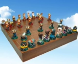 Китайская игрушка, мультяшная трехмерная настольная игра, подарок на день рождения, три царства