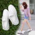 Mùa hè mới đáy phẳng với giày nhỏ màu trắng sinh viên Hàn Quốc rỗng thở giày thường thấp để giúp giày giày Giày cắt thấp