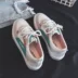 Giày vải nữ 2018 mới dành cho nữ sinh viên ulzzang phiên bản Hàn Quốc của đôi giày nhỏ màu trắng hoang dã giày thể thao nam Plimsolls