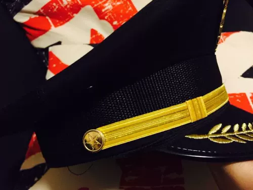 Капитанская униформа униформа шляпа капитан шляпа Пилот Гражданская авиационная шляпа Авиакомпания Шляпа