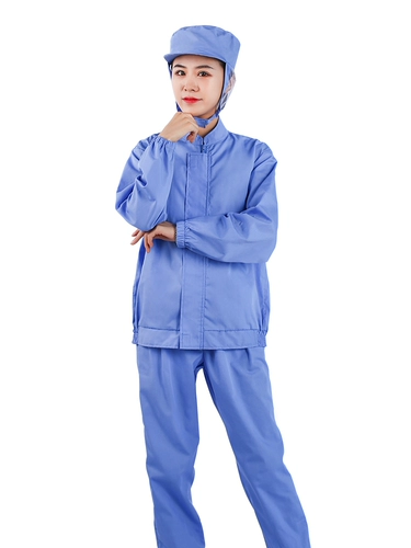 Продовольственная служба чистая и пыль -Настройка белого синего порошка мастерская сантехнические стерильные мужчины и женщины стерильные мужчины плюс удобрение