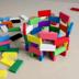 80 retro hoài cổ kinh điển dominoes khối xây dựng 100 cái trò chơi cân bằng giáo dục cho trẻ em đồ chơi Khối xây dựng