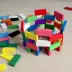 80 retro hoài cổ kinh điển dominoes khối xây dựng 100 cái trò chơi cân bằng giáo dục cho trẻ em đồ chơi