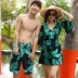 Bộ đồ bơi retro cho nữ Bộ bikini 3 mảnh Bộ đồ bảo hộ Trump Trump tay áo mỏng lệch vai Vài đồ bơi