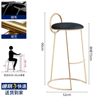 Черный браслет на ногу, 75см