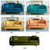 Nordic căn hộ nhỏ đơn đôi sofa da triple tối giản sofa da hiện đại kết hợp của văn phòng phòng khách sành điệu - Ghế sô pha sofa giường gấp thông minh Ghế sô pha