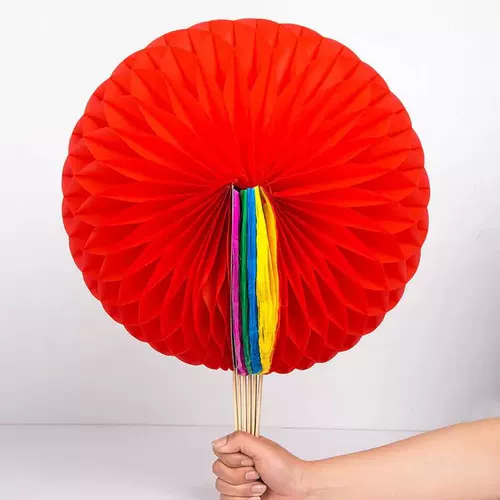 Ручная трепетание шарико сферической цветовой вариант вентиляционных танцев крупная групповая гимнастика