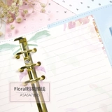 Справочник Best Border Series Live Page Core Floral Randbook Inner Core A6 Внутренняя страница Color Live Paper Collection
