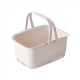 Пластиковая корзина для хранения для ванны, портативная скандинавская система хранения