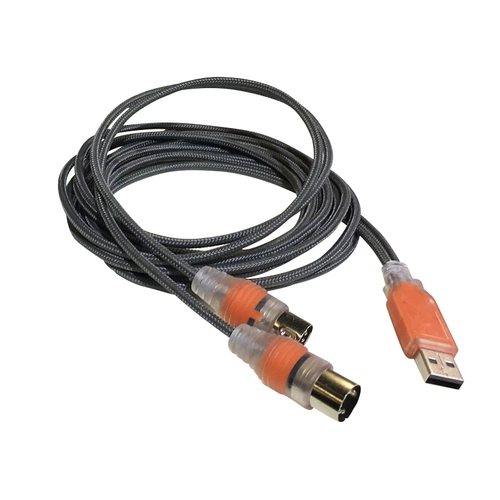 ESI MIDIMATE II обновленная версия USB-аудиоинтерфейс пятиконтактный кабель MIDI-клавиатуры компьютерная электрогитара