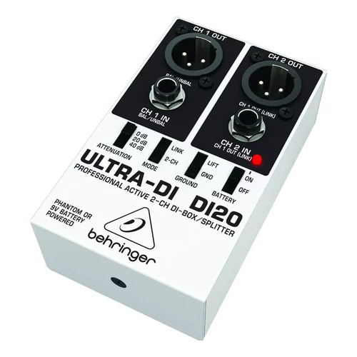 Behringer Blind Dii100 DI20 GI100 Активный DI Box музыкальный инструмент Прямой импеданс -преобразователь