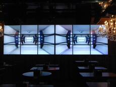 монитор 50寸液晶拼接屏 50寸8mm拼接屏超窄边监视器55寸大屏幕拼接电视墙