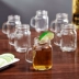 Bar Legend Sáng tạo Cocktail Glass Bullet Cup Mini Cock Cup Creative Bullet Cup Nước uống Cup Cup - Tách bình tập hút Tách