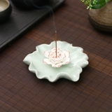 Арбантная печь Аромат Керамическая Классическая домашняя комната вставка ладанную воду Шенминг Печь Home Lotus Leaf Zen Flavor Lotus