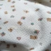 Dày bông bông bông đan bé sơ sinh chất liệu giữ chăn quần áo bọc ấm vải là điều hòa không khí - Vải vải tự làm Vải vải tự làm