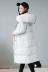 Chống mùa giải phóng mặt bằng 2018 trên đầu gối Hàn Quốc lớn cổ áo lông thú phần dài dày Hàn Quốc phiên bản của cá tính túi xuống áo khoác nữ đặc biệt cung cấp Xuống áo khoác