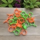 Orange Peel Artifact Ring Dụng cụ mở Orange Orange Peel Peel Wo Citrus Peel Peeler Công cụ mở quả lựu - Nhẫn