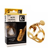 Французский саксофон BG alto SAX, традиционный классический металлический зажим L11, позолоченный зажим