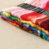 150 цветная линия скрещенной строчки Трехметная новичка для вышивки.