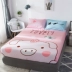 Bao Na Si giường đơn cotton cotton chống bụi trải giường 1,5 m 1,8 nệm Simmons bảo vệ trải giường - Trang bị Covers
