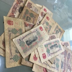 Китайский юань третьего выпуска 第4第四版第3第三套人民币纸币炼钢收藏5元伍元五元5圆纪念币真品
