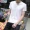 Rắn màu nam mùa hè ngắn tay t-shirt Hàn Quốc high school junior học sinh trung học 14 xu hướng 16-year-old thanh niên quần áo đẹp trai áo thun nam gucci