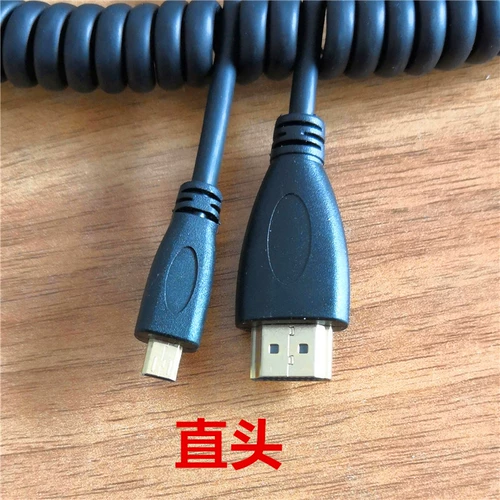 Sony sonyA7S2 A7M3 A7R3 для монитора Micro HDMI-HDMI пружинный выдвижной HD-кабель