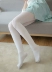 Học sinh nữ màu trắng sữa Nhật Bản mùa xuân và mùa thu dày mở tập tin vớ siêu mỏng vui vẻ cởi quần legging nhảy vớ - Xà cạp