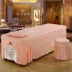 Bông bedspread denim vẻ đẹp cao cấp thẩm mỹ viện Beauty Body Massage cá tính đơn giản giường bông xanh váy Continental - Trang bị tấm ga trai giuong cho spa Trang bị tấm