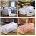 Bông bedspread denim vẻ đẹp cao cấp thẩm mỹ viện Beauty Body Massage cá tính đơn giản giường bông xanh váy Continental - Trang bị tấm mua ga giường spa Trang bị tấm