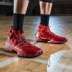 Giày bóng rổ Anta giày nam cao đích thực giúp 2019 xu hướng mới giày thông thường mang giày chống trượt Hồ sơ UFO - Giày bóng rổ