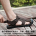 Jin Ge Camel Sandals Giày da nam 2018 Mùa hè Giày Baotou mới Giày thoáng khí Giày chống trượt ngoài trời giày converse nam Sandal