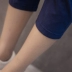 Cotton và linen quần phần mỏng Hàn Quốc phiên bản của cắt quần linen feet quần quần harem lỏng sinh viên tám quần mùa hè quần quần baggy nữ Quần Harem