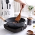 Gỗ tếch Thái dài tay cầm muỗng colander wok xẻng xẻng xẻng nhà không sơn chống dính dụng cụ nhà bếp đặc biệt - Phòng bếp chảo đá Phòng bếp