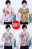 Của mẹ nhỏ hoa top 2018 mùa hè ngắn 40-50 50 tuổi trung niên của phụ nữ ngắn tay t-shirt váy đẹp tuổi trung niên Phụ nữ cao cấp