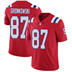 Bóng bầu dục bóng bầu dục NFL Patriots Patriot 87 GRONKOWSKI thế hệ thứ hai huyền thoại thêu jersey áo thun chơi bóng bầu dục bóng bầu dục